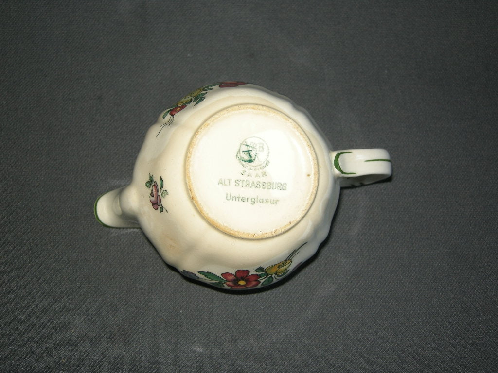 Villeroy & Boch Alt Strassburg nieuw stempel roomkannetje 0,125 ltr.