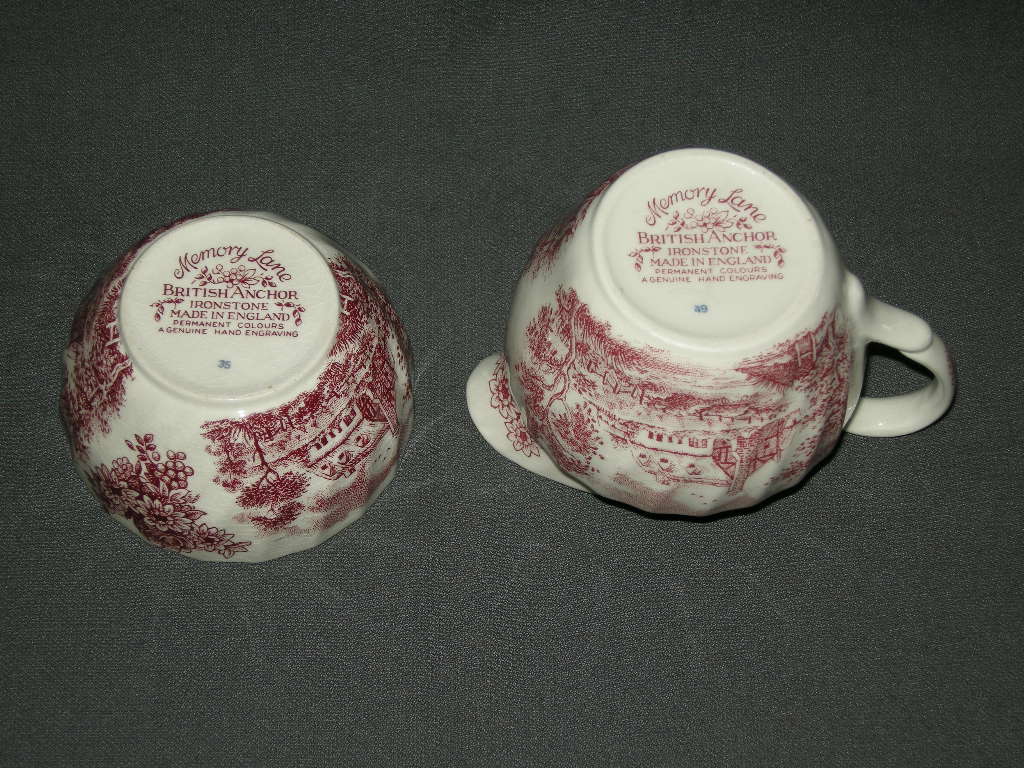 British Anchor Memory Lane rood roomstel