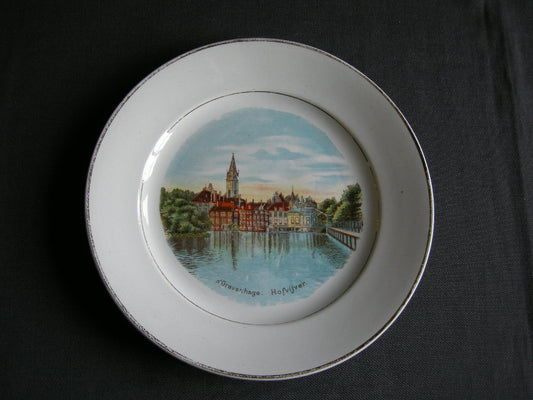 Societe Ceramique decor 1675 bord 's-Gravenhage
