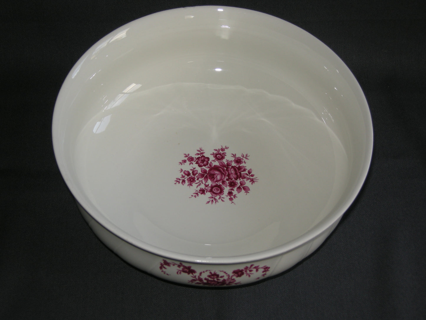 Villeroy & Boch Diamant roomwit rose bloem saladeschaal