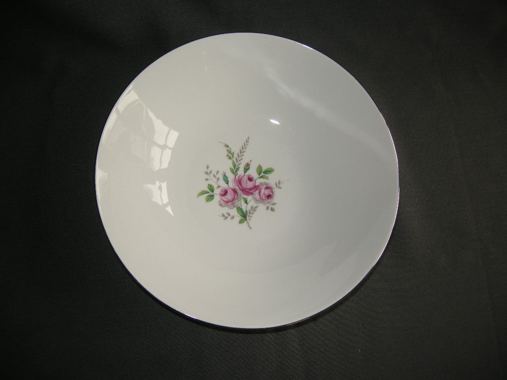 Eschenbach wit met rose roosjes saladeschaal
