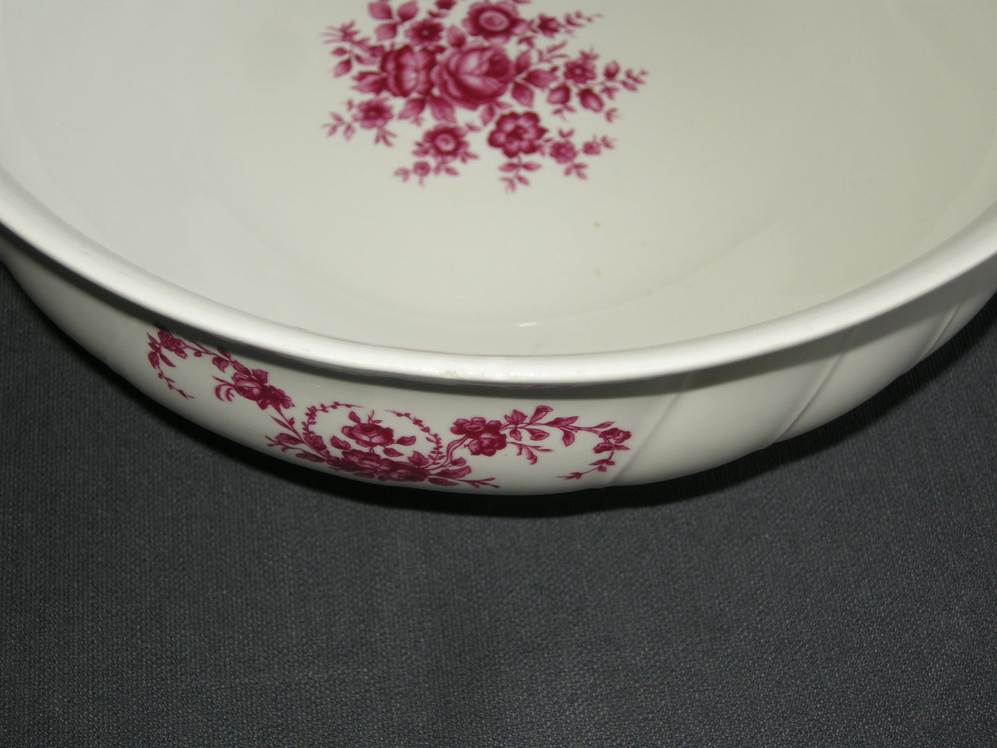 Villeroy & Boch Diamant roomwit rose bloem saladeschaal
