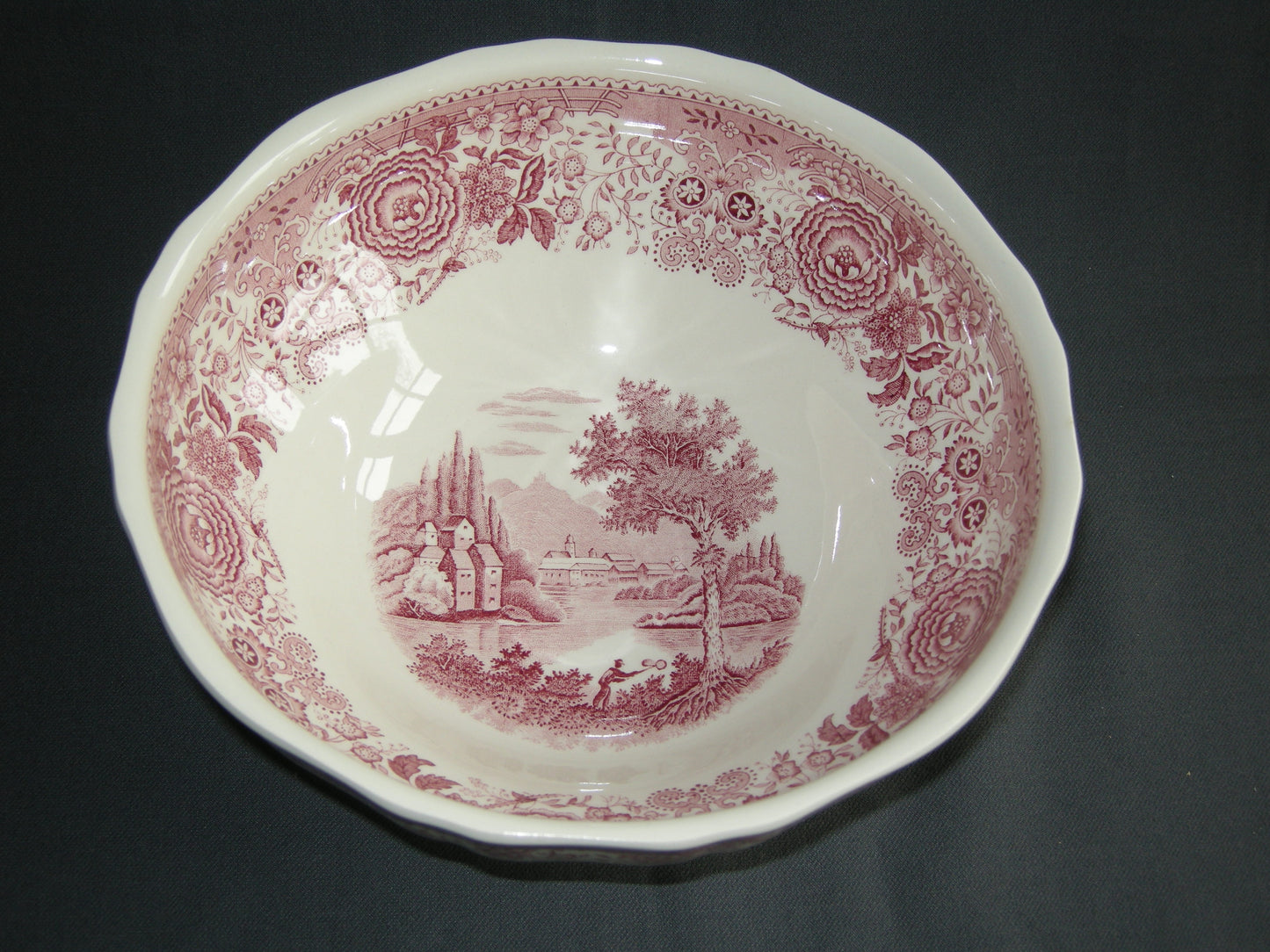Villeroy & Boch Burgenland rood schaal hoog