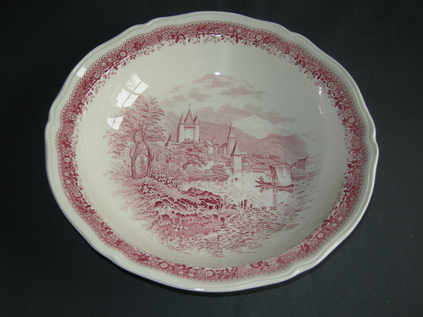 Villeroy & Boch Burgenland rood schaal laag