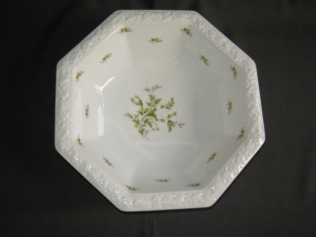Rosenthal Maria Moosrose saladeschaal, decor sleets