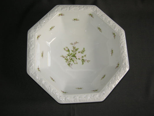 Rosenthal Maria Moosrose saladeschaal, decor sleets