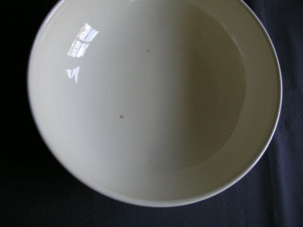 Societe Ceramique Boerenbont 418 saladeschaal donkere ondergrond
