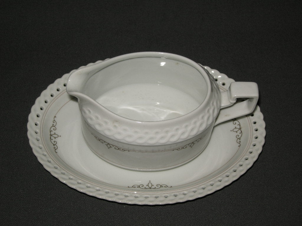 Hutschenreuther Constance sauskom + onderschotel