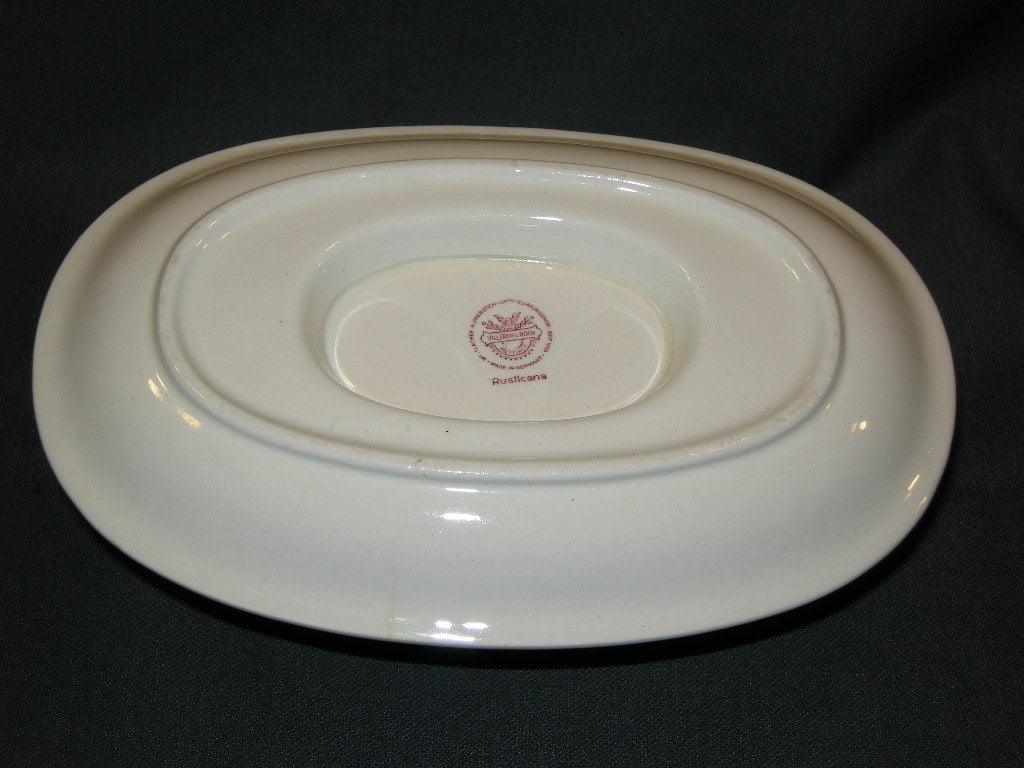 Villeroy & Boch Rusticana rood sauskom met haarscheurtje