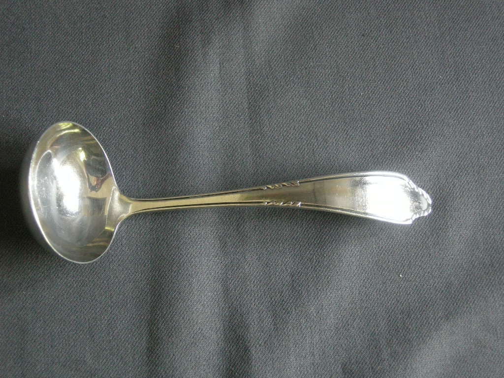 Gero verzilverd model 454 sauslepel