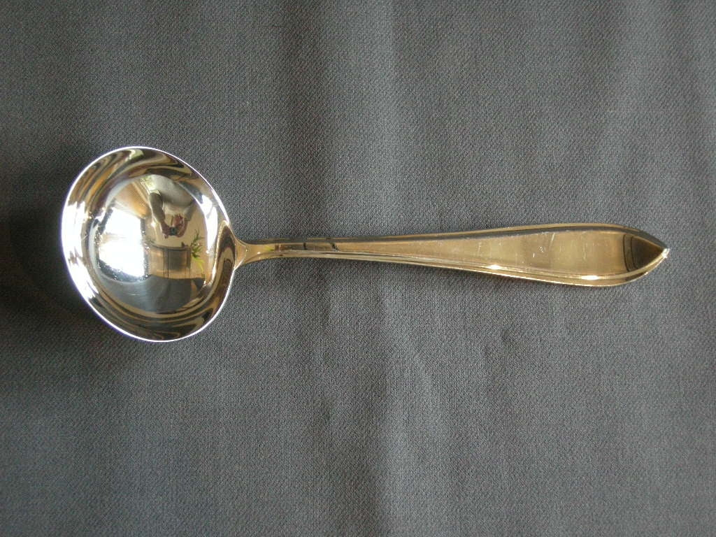 Sola GZ model 430 puntfilet sauslepel rechte steel