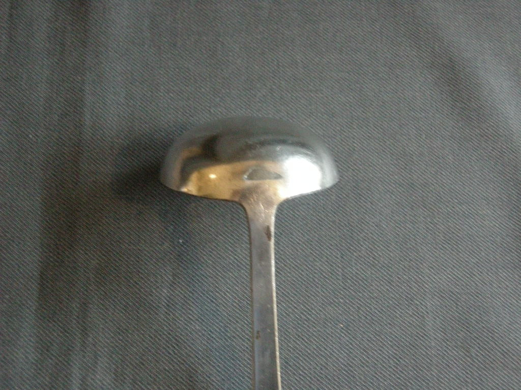 Gero verzilverd model 20 Haags Lofje sauslepel 17 cm.