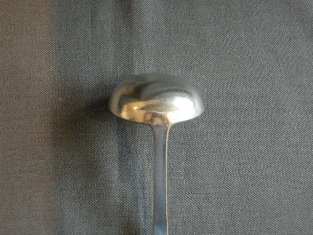 Gero verzilverd model 20 Haags Lofje sauslepel 17 cm.