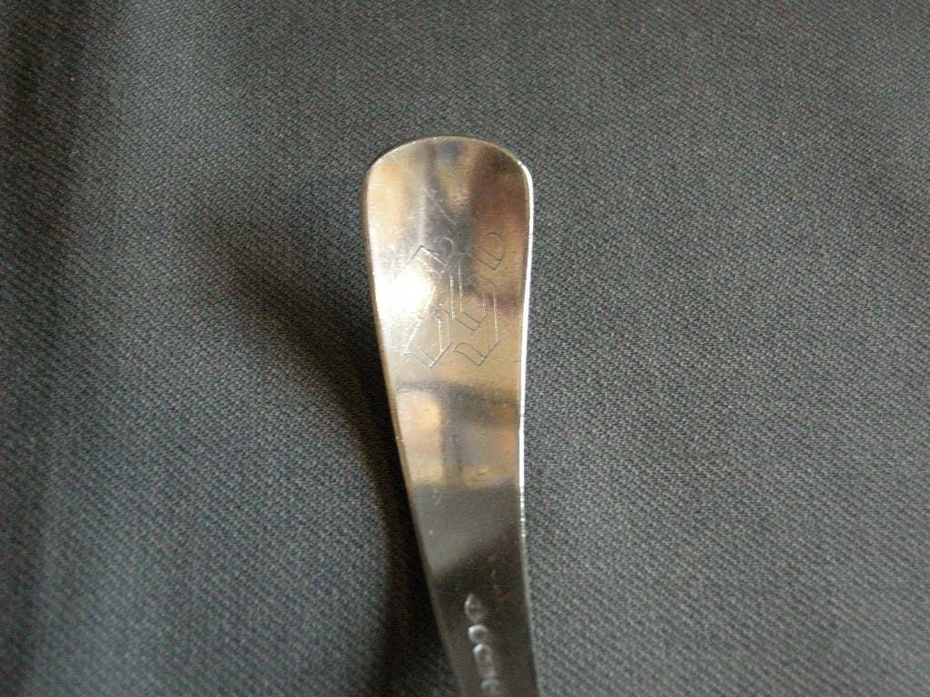 Gero verzilverd model 20 Haags Lofje sauslepel 17 cm.