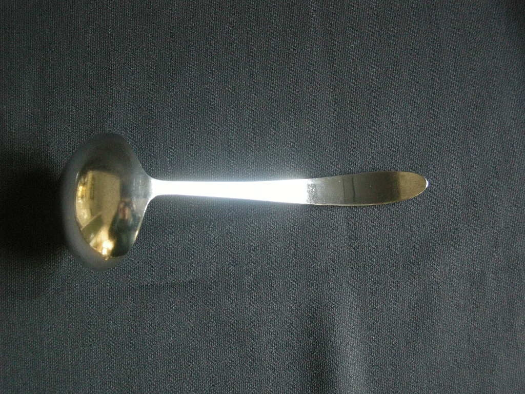 Gero verzilverd model 230 Distinction sauslepel
