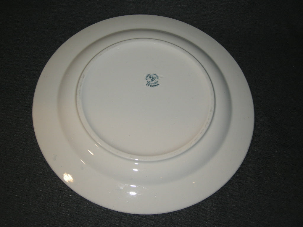 Societe Ceramique Etruria schaal O29,5 cm.