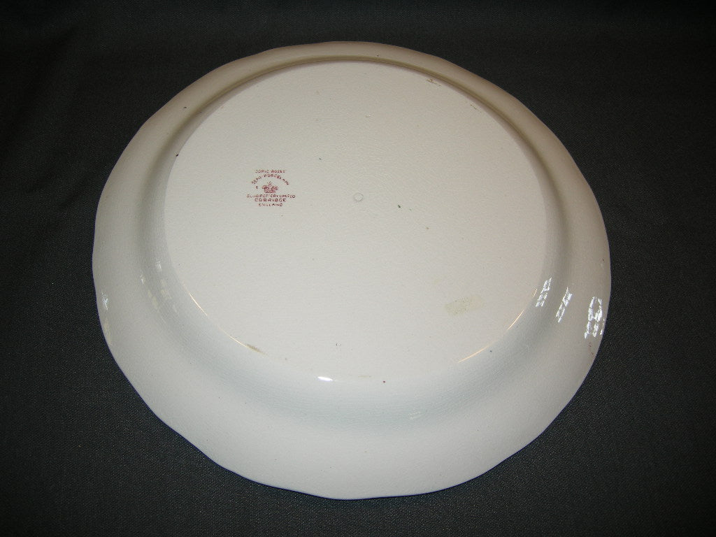 Cobridge Doric Roses schaal O29 cm.