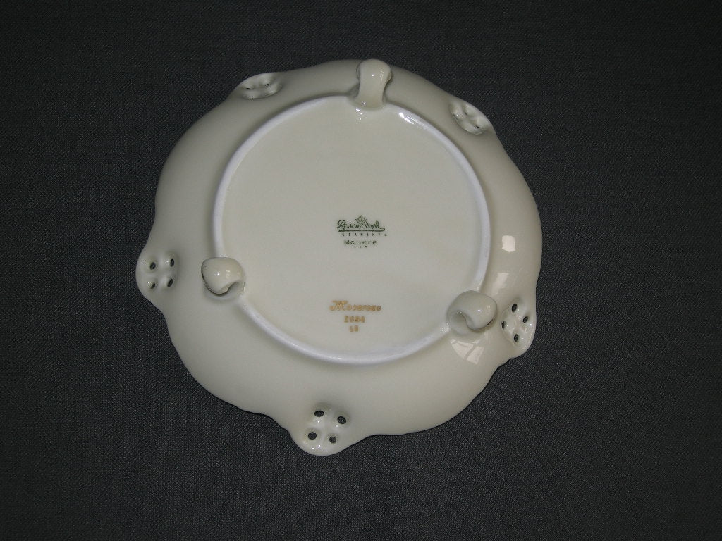 Rosenthal Moliere Moosrose 2984 001. bonbonschaaltje O15,5 cm., hoogte 4,5 cm.