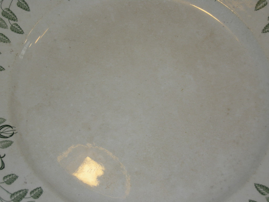 Societe Ceramique Houblon schaal rond O30 cm.