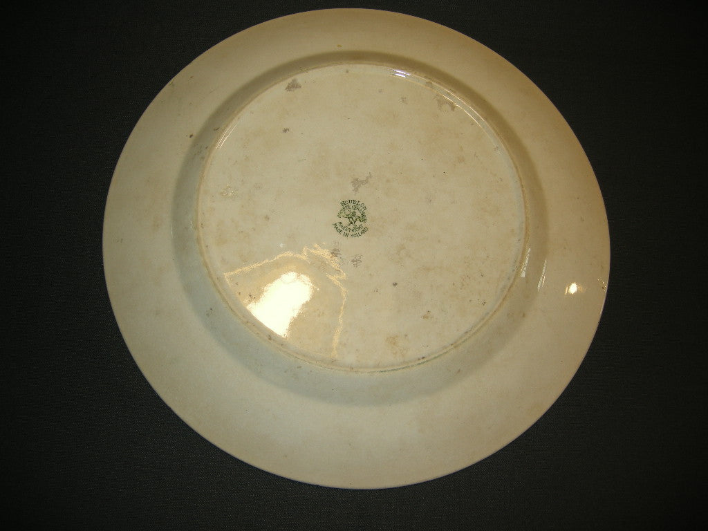 Societe Ceramique Houblon schaal rond O32 cm.