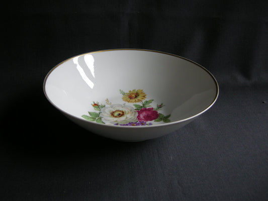 Alka 001. schaal met bloemdecor