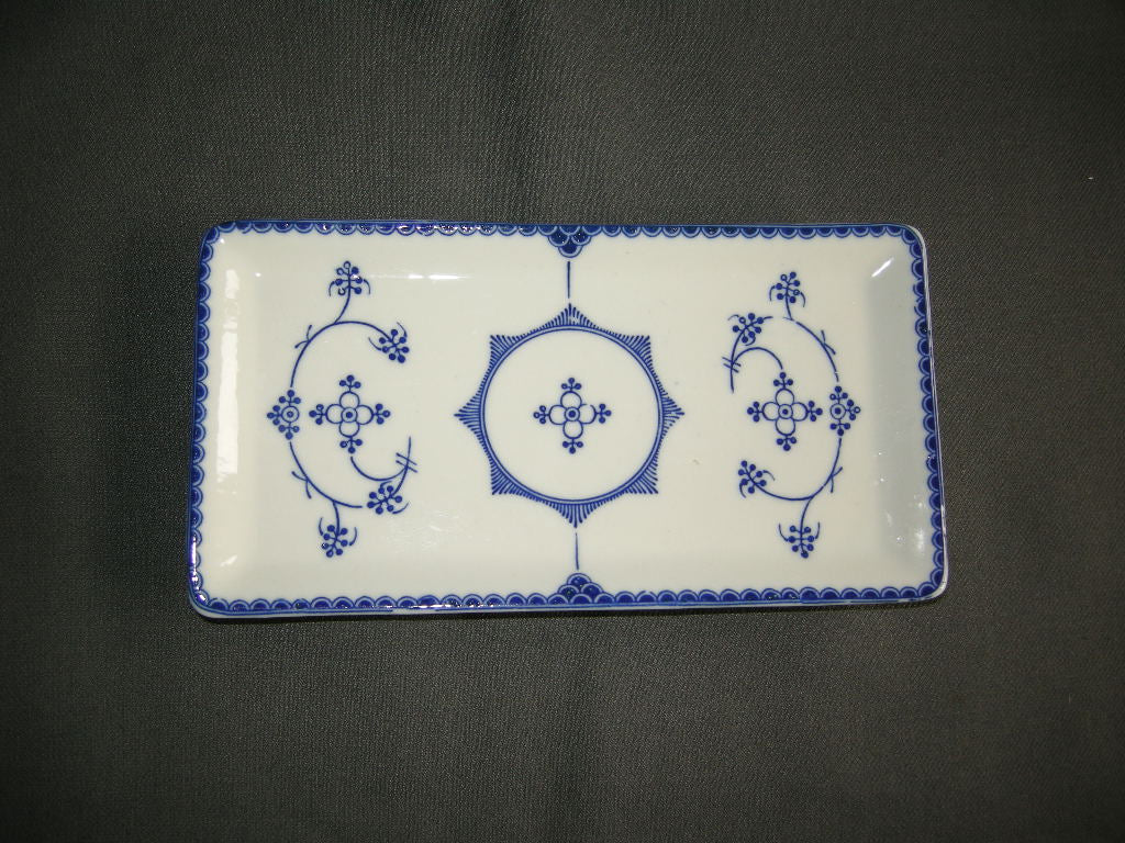Indian Blue schaaltje 18,5 x 9,5 cm.
