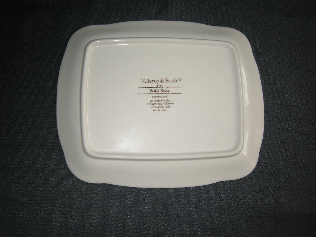 Villeroy & Boch Wild Rose presenteerschaaltje 20,5 x 17 cm.