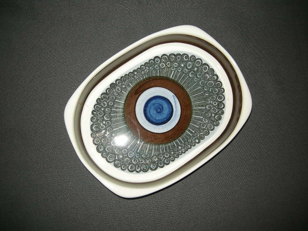 Rörstrand Amanda schaaltje 22,5 x 16,5 x 3,5 cm.