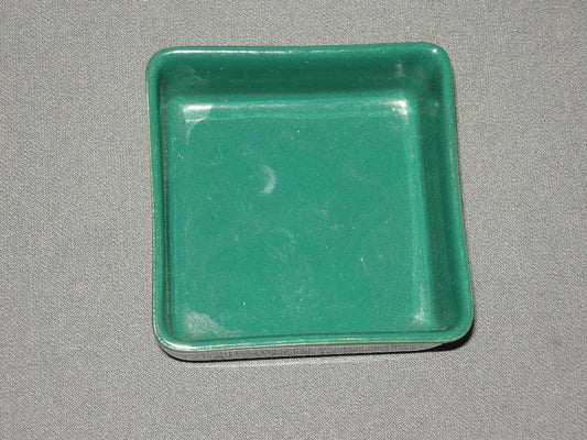 Arabia Kilta groen schaaltje 8,5 x 8,5 x 3,5 cm.