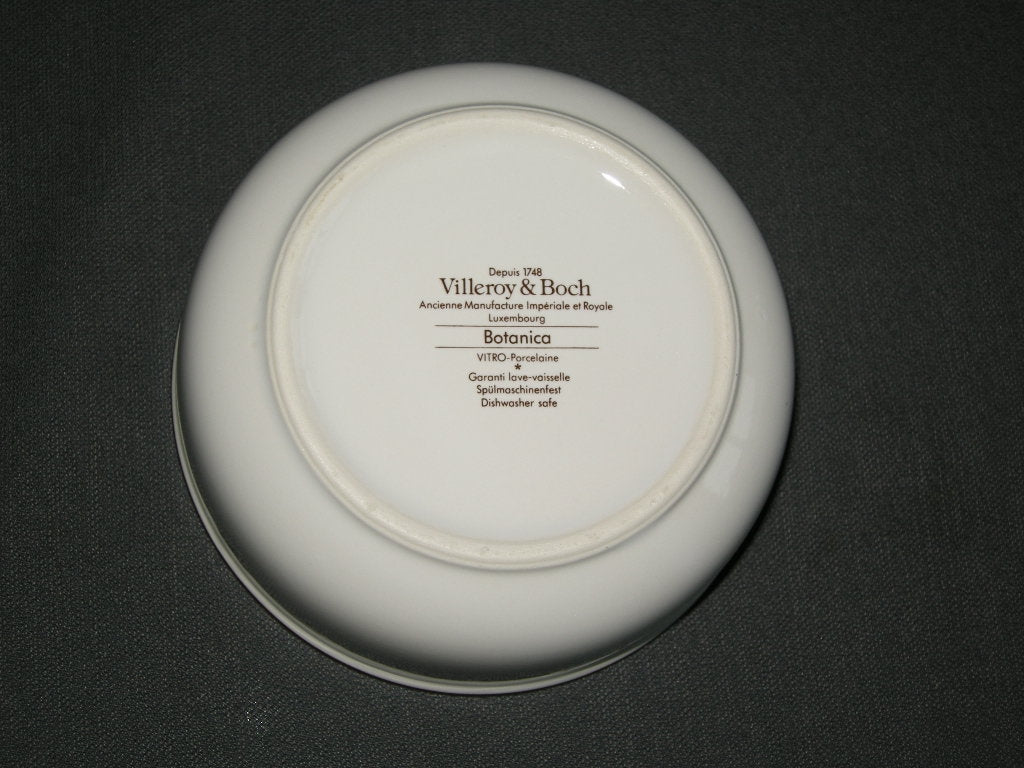 Villeroy & Boch Botanica schaaltje O13,3 cm., hoogte 5 cm.