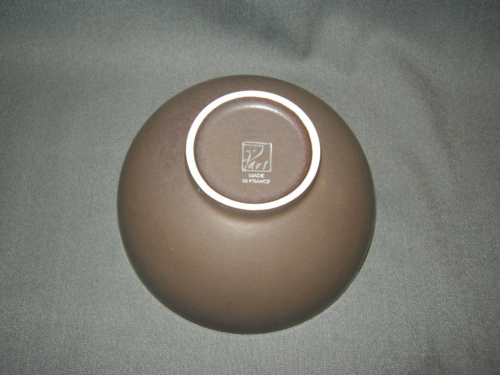 Jars Ceramistes Tourron oranje schaaltje O15,5 cm.