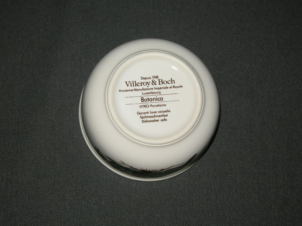 Villeroy & Boch Botanica schaaltje O9 cm., hoogte 4,5 cm.