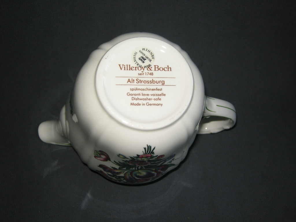 Villeroy & Boch Alt Strassburg nieuw stempel schenkkan 1,3 ltr.