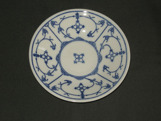 Jäger Blau Saks schotel koffiekop diep O14 cm.