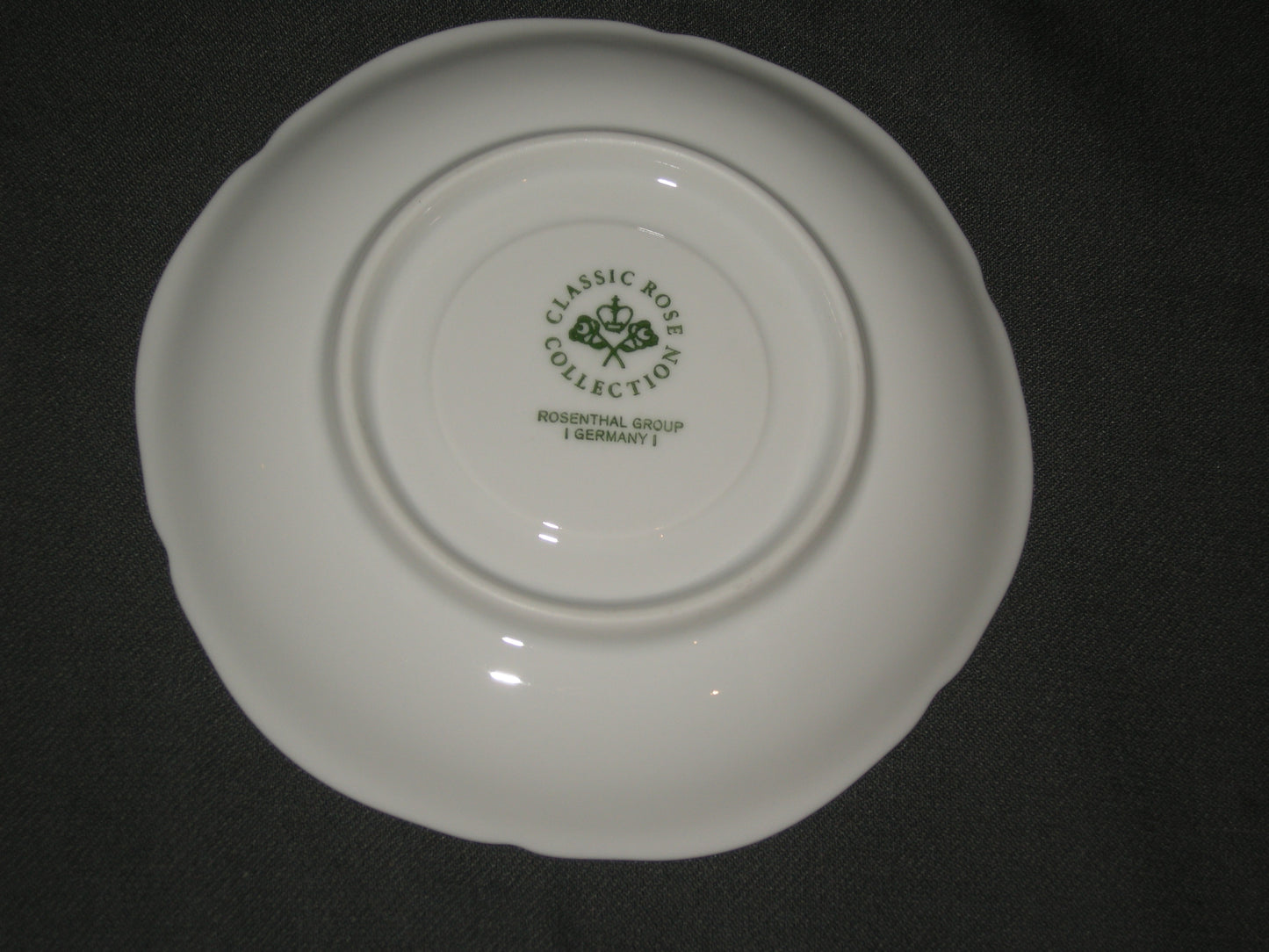 Rosenthal Sanssouci spierwit rose pioenroos schotel O13,5 cm.