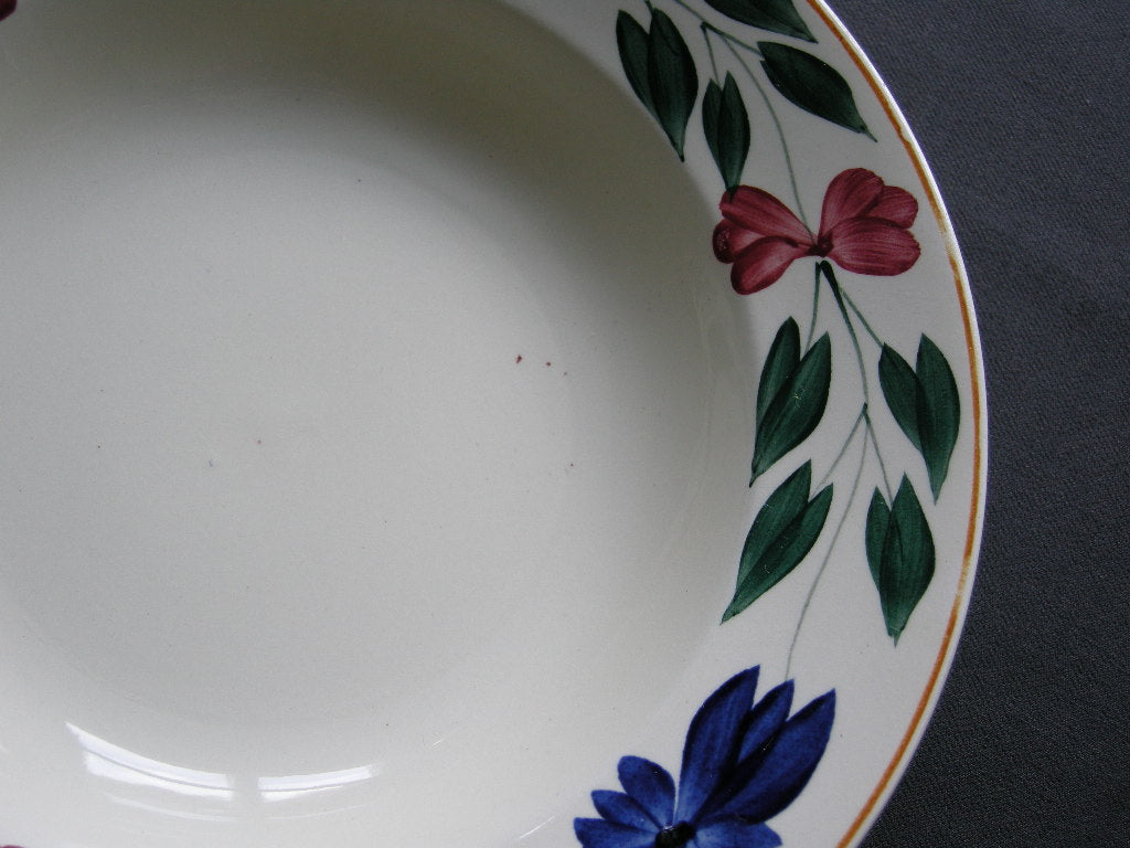 Societe Ceramique Boerenbont 418 soepbord O23,5 cm. lichte ondergrond