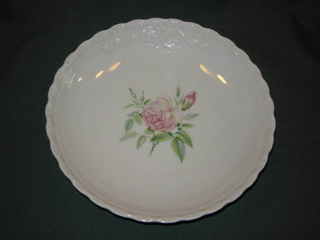 Hutschenreuther Porcelaine Rose Drache met roosdecor soepbord