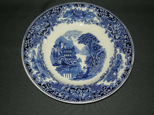 Petrus Regout Castillo blauw soepbord