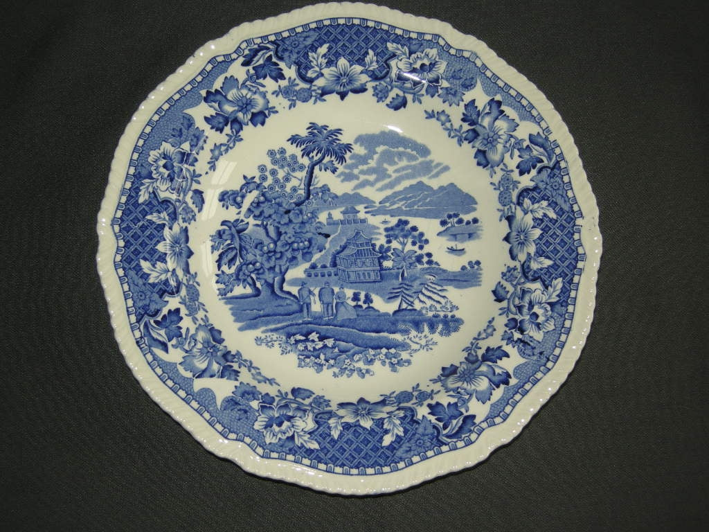 Woods Seaforth blauw soepbord
