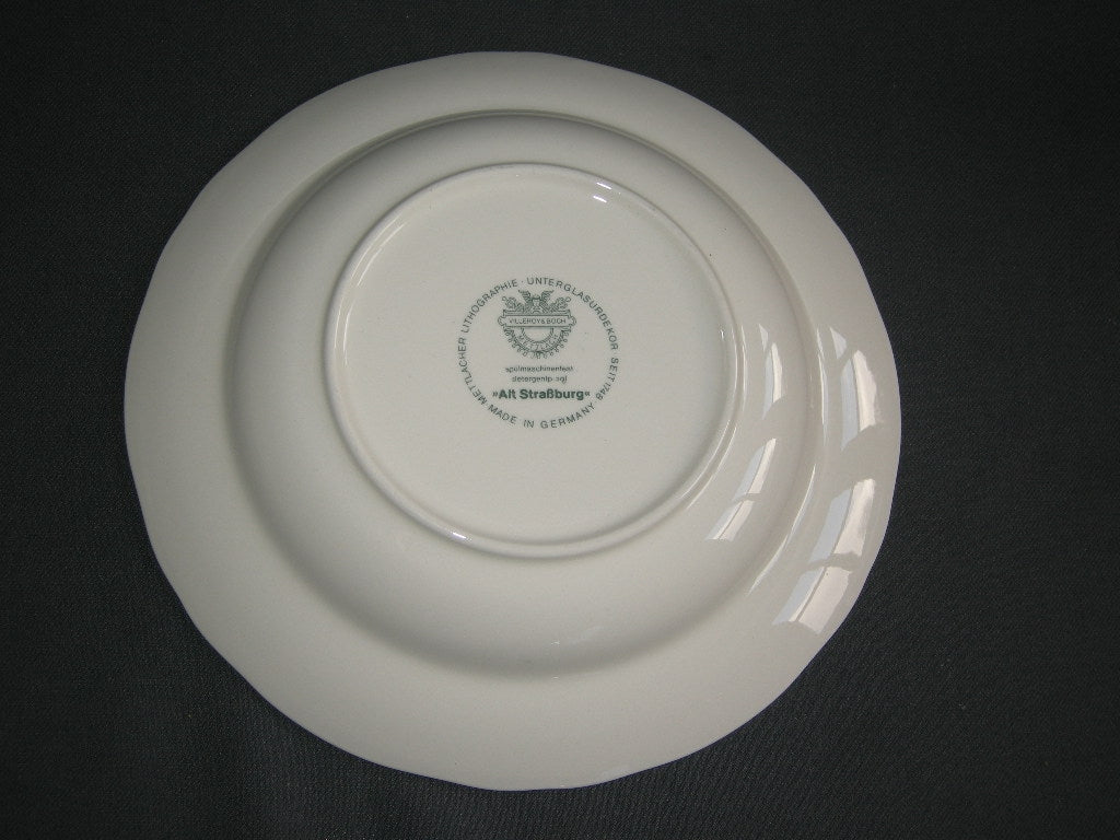 Villeroy & Boch Alt Strassburg nieuw stempel soepbord tulp