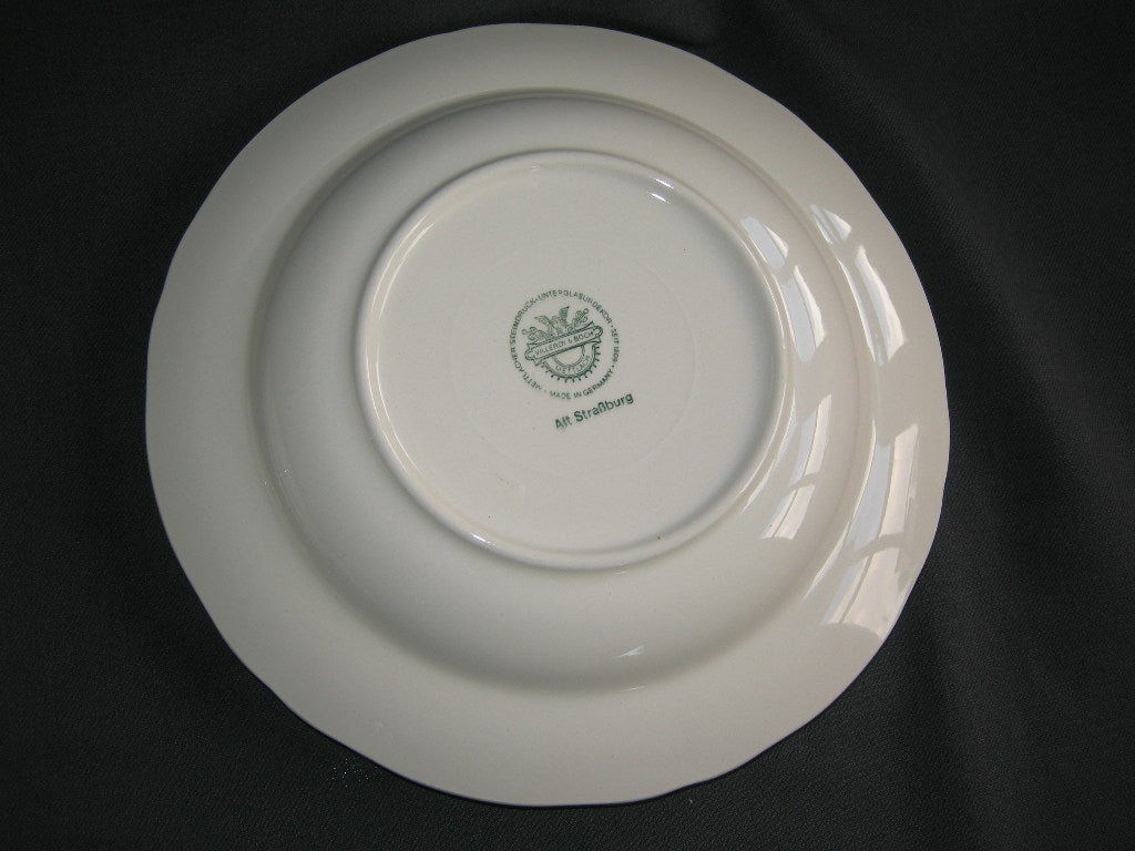 Villeroy & Boch Alt Strassburg nieuw stempel soepbord roos