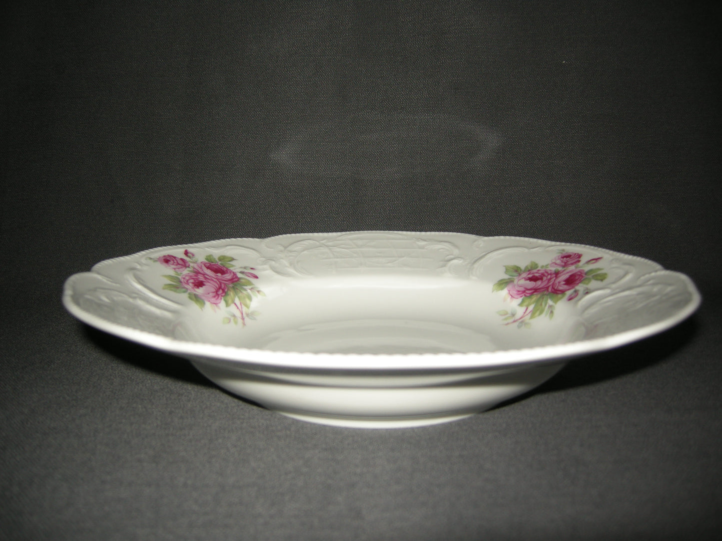 Rosenthal Sanssouci spierwit rose pioenroos soepbord