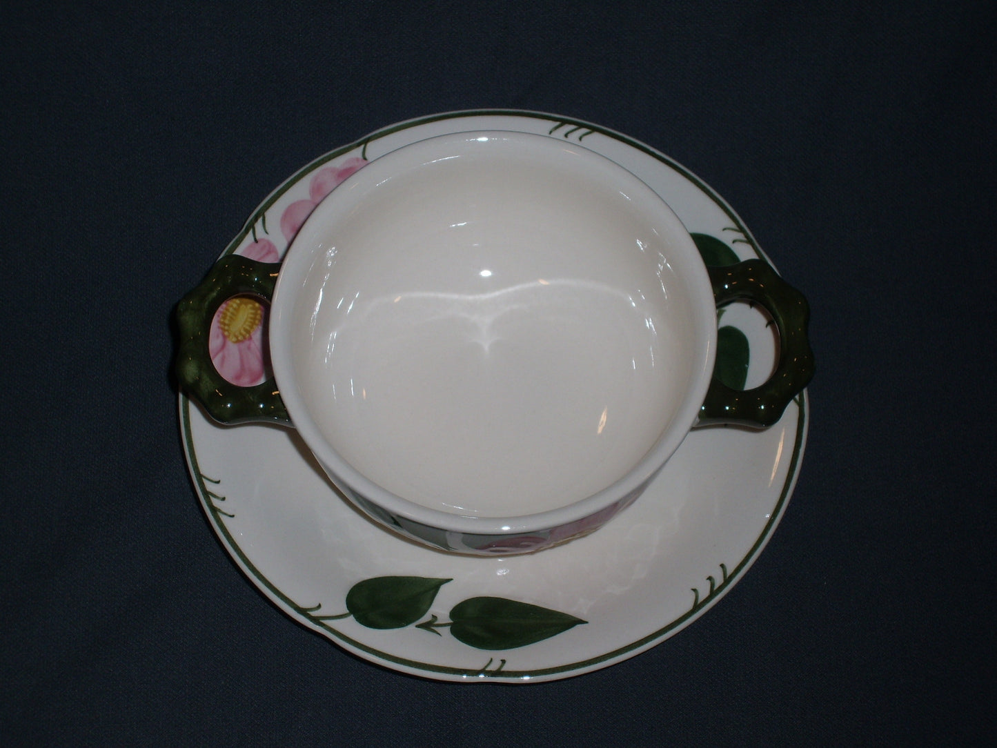Villeroy & Boch Wild Rose soepkop & schotel