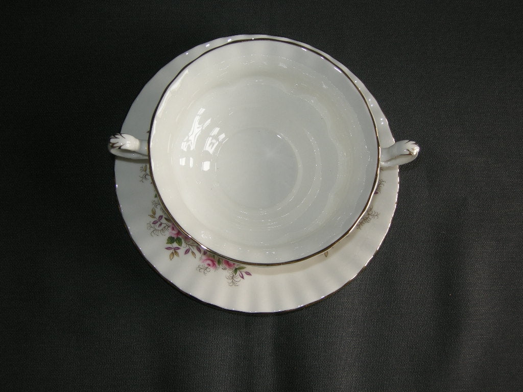 Royal Albert Lavender Rose soepkop & schotel