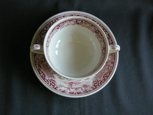 Royal Sphinx Old England rood soepkop & schotel