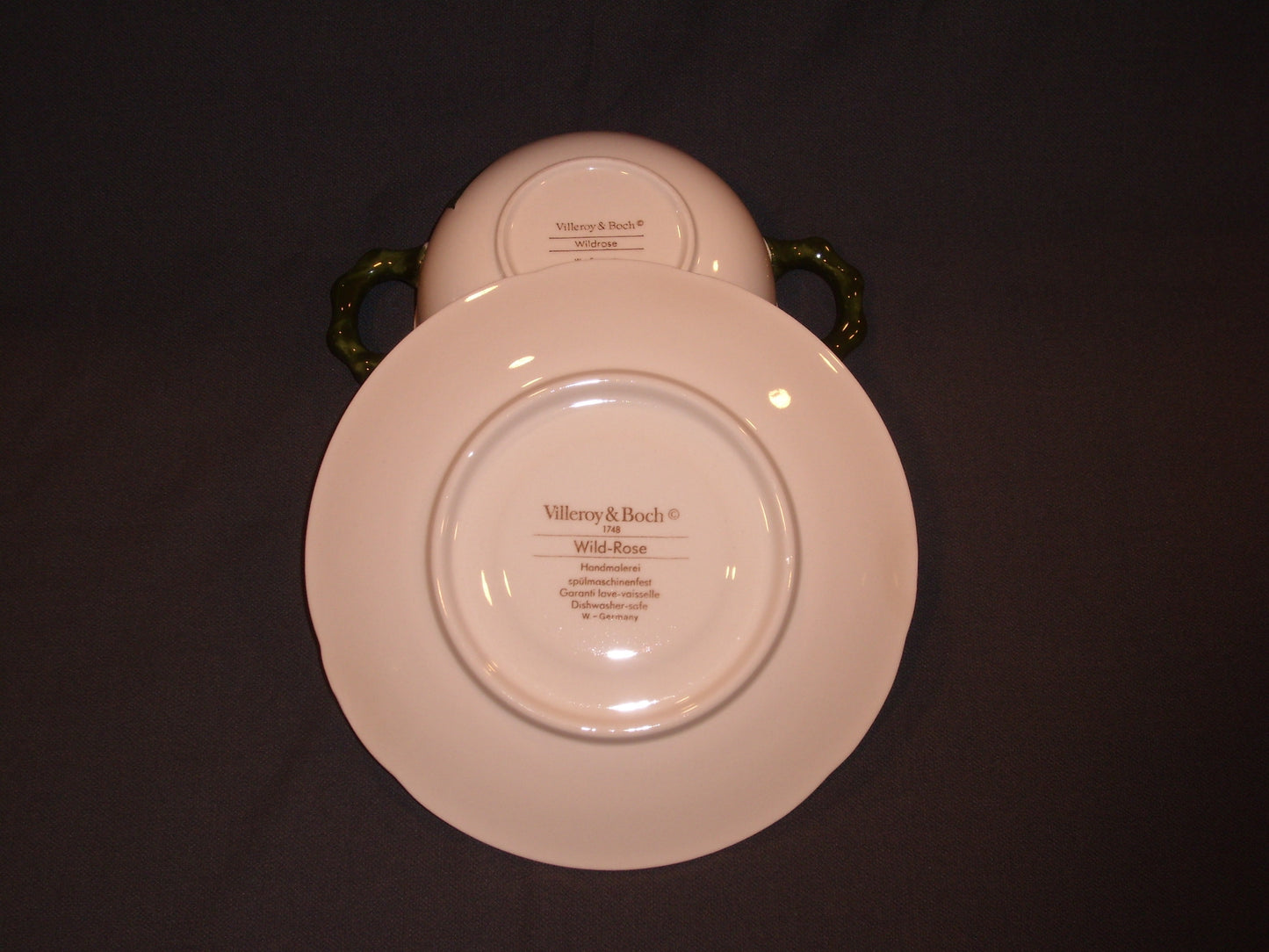 Villeroy & Boch Wild Rose soepkop & schotel