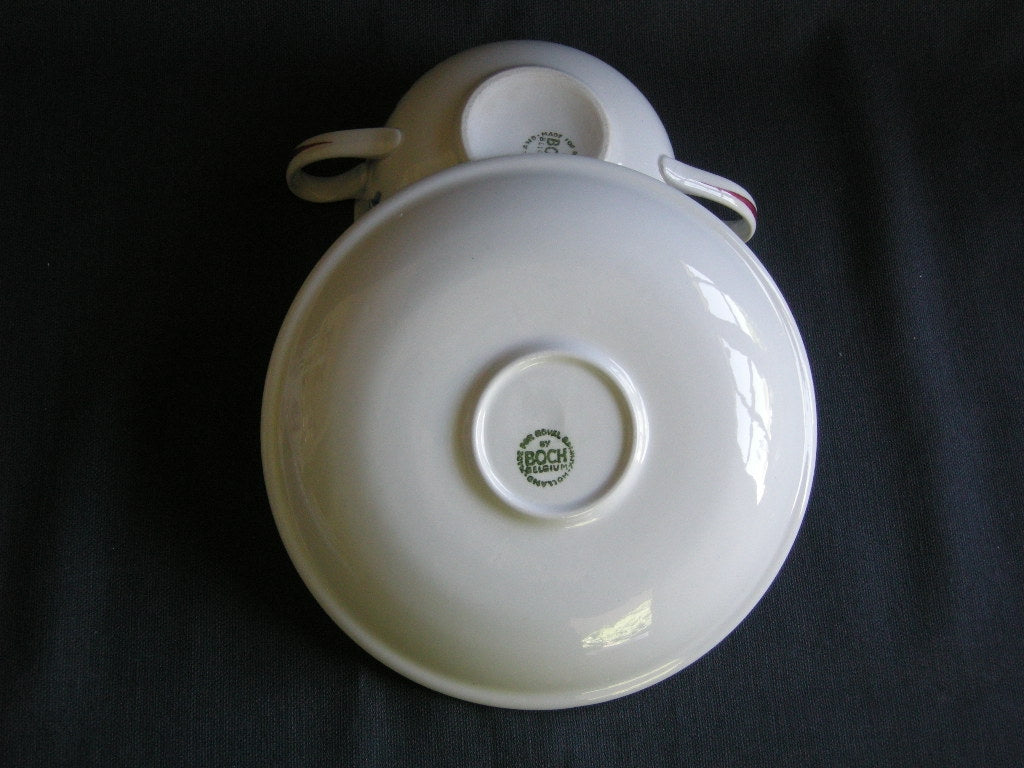Boch Boerenbont soepkop & schotel