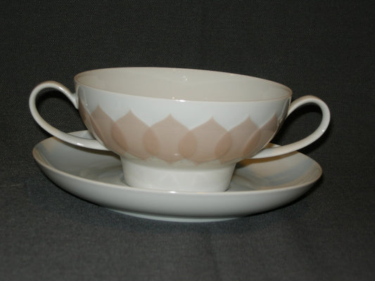 Rosenthal Lotus soepkop & schotel