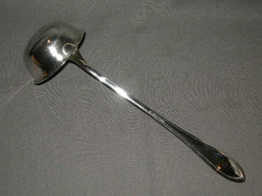 Wellner verzilverd soeplepel