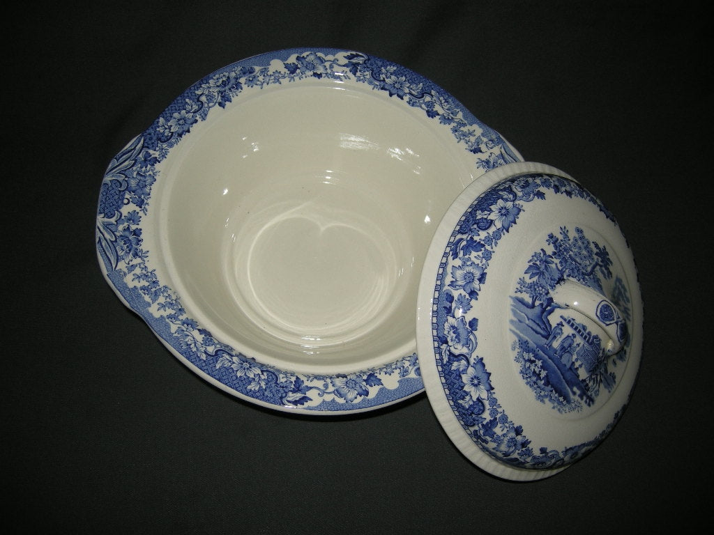 Woods Seaforth blauw soepterrine